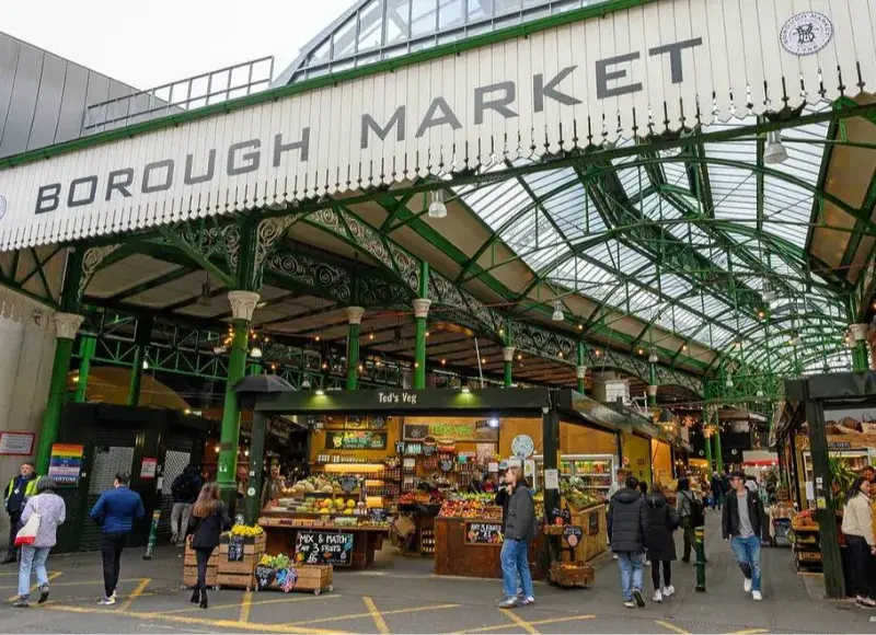 Solo Female Travel to London: Borough Market